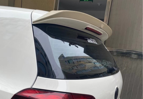 Unpainted rear trunk roof wing - trunk,