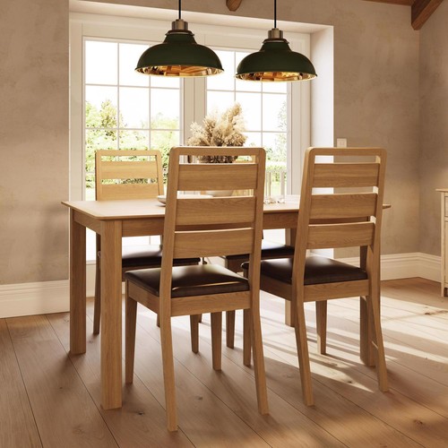 Extending dining table - extending, set