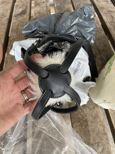 Shires grackle nose band cob - grackle,