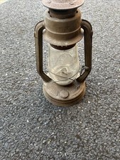 Large Vintage Chalwyn Tornado Paraffin / Kerosene Hurrican Red Lamp 37cm 
