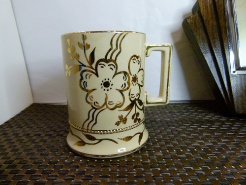 Arthur wood gold floral - wood,