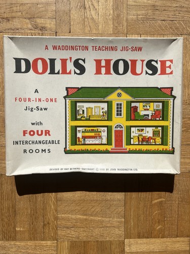 Vintage waddington doll house - waddington,
