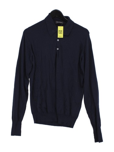 John smedley men polo blue - smedley,