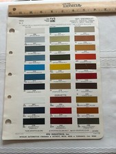 NOS 1971 PPG Paint Chips