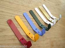 MULTI COLOURED ALUMINIUM HAT AND COAT HOOK HANGING HOOKS COAT RACK HOOKS 