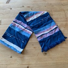 VINTAGE BRITISH AIRWAYS CONCORDE PURE SILK STEWARDESS NECK SCARF