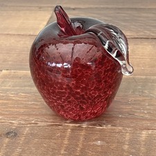 Beautiful Glass Apple Ornament