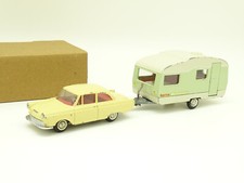 Tekno SB 1/43 - DKW Junior DeLuxe Con La Sua Carovana Sprite Musketeer