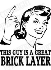 Brick Layer T-Shirt Gift Idea Unique Design Job T-Shirt Funny Bricky T-Shirt