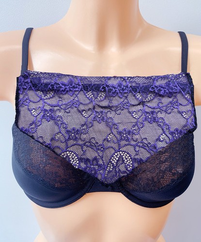 Modesty panel purple lace - modesty,