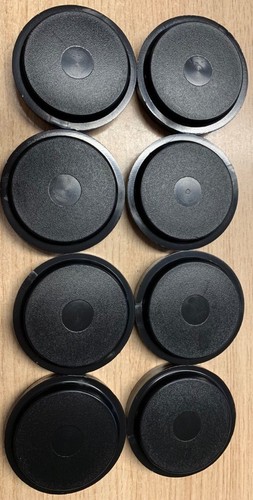 Large black castor - black,