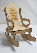 Family in Heaven Rocking Chair