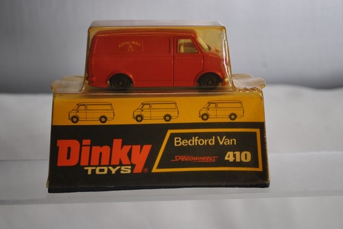 Dinky toys bedford van - toys, red