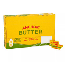 Anchor Butter Individually Wrapped Portions 7g x 100 - with 100% British milk