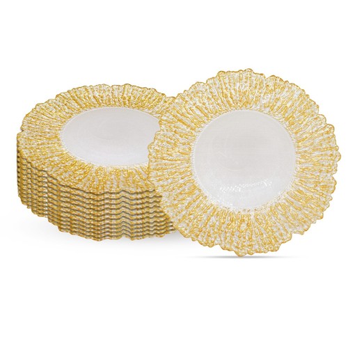 12pcs charger plates - 1-12pcs,