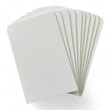 100x Tall Trading Card Dividers/Plastic/70 x 110mm/White/Separator/Writeable/TCG