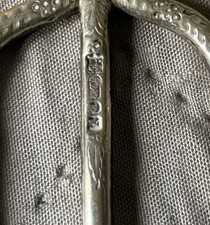  Antique Silver Bread Fork