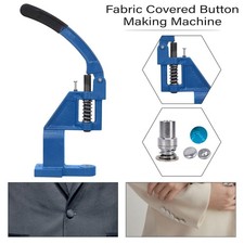 Fabric Covered Button Maker Machine Hand Press Machine Die Set for DIY Cothing