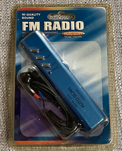 Auto scan receiver - scan, fm