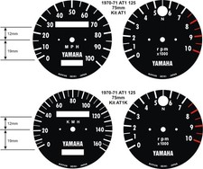 YAMAHA CT1 CT2 AT1 DT125