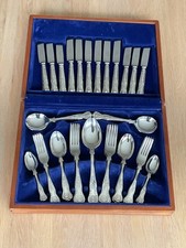 Canteen of Silver Plated “Kings Pattern” Cutlery for 6 Settings - 44 Pieces