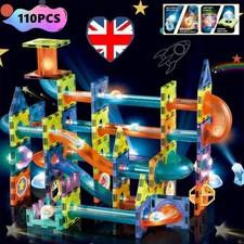 110Pcs Light Magnetic Tiles