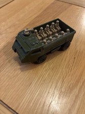 Matchbox No 54 Personnel Carrier Superfast 1976 Military Vehicle