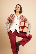 Weird Fish Hatty Fair Isle Cardigan