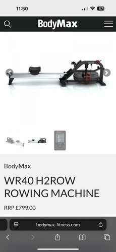 Water rowing machine bodymax - water,