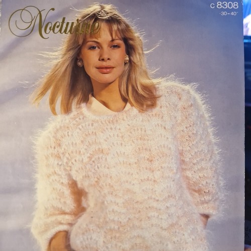 Sirdar 8308 mohair sweater - mohair,