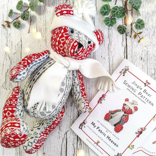 Teddy bear sewing - teddy, pattern