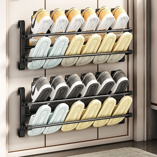 Wall mounted shoe storage rack - storage,
