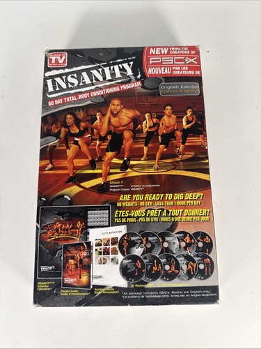 Insanity day workout dvd - day,