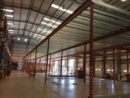 Big used mezzanine - big,