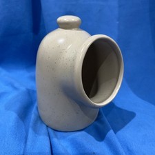 Small Beige Coloured Ceramic Salt Pig / Cellar