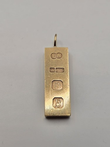 9ct yellow gold - 9ct, ingot