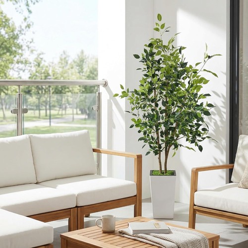 6ft artificial olive tree - olive, with