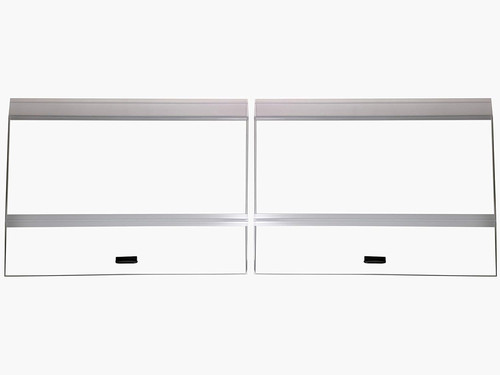 Glass canopy 2piece set for - set,