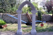 LARGE ORNAMENTAL STONE GOTHIC