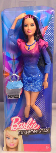 Barbie fashionistas wafe - barbie,