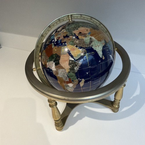 Gemstone world globe - world,