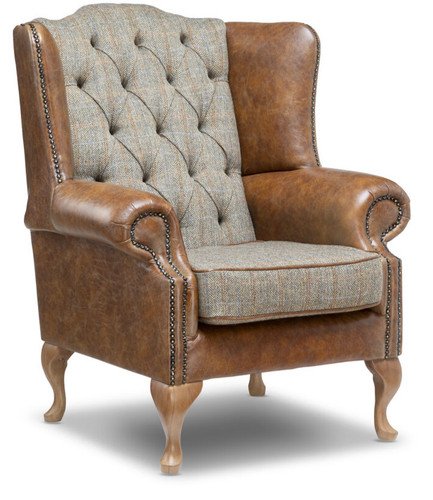 Chesterfield highback chair - chesterfield,