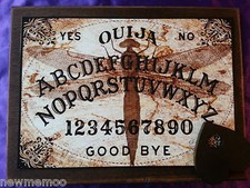 Wooden Ouija Board Steampunk &