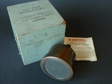 BBC STC 4017 C Microphone serial number 4521 factory box Vintage