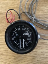 Combined Oil Pressure & Water