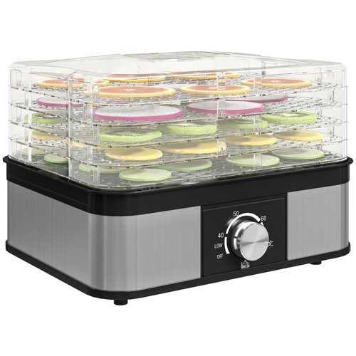 Homcom tier food dehydrator - 5-tier,