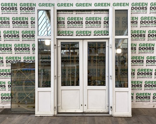 Fire exit french doors push - exit,