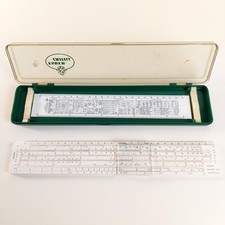 A.W. Faber Castell 111/54 Darmstadt Slide Rule - Germany 1960s