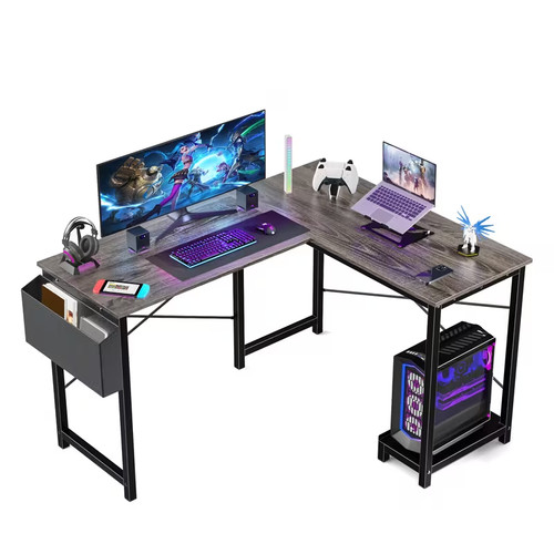 Shaped computer desk - computer, gaming