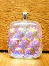 Handmade Fused Dichroic Glass